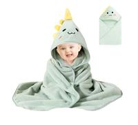 HIOQFR Cape de Bain Bebe Garcon Fille 80x80 Sortie de Bain Bebe Naissance Poncho de Bain Bebe Drap Cape de Bain Bébé à Capuche Serviette de Bain Bebe Serviette de Toilette Serviette Bebe Naissance