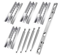 Hiorucet Pièces de grill pour Broil King 9221-54, 9221-64, 9221-67, 9225-54, 9225-64, Baron 420, Baron 440, Baron 490, Plaques chauffantes, brûleurs et tubes croisés en acier inoxydable pour pièces