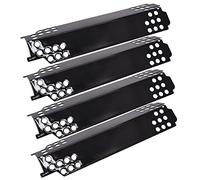 Hiorucet Plaque chauffante de rechange pour charbroil 463436213, 463436215, 466334613, 466342014, en acier porcelaine pour char-broil 461334813, 463234413.