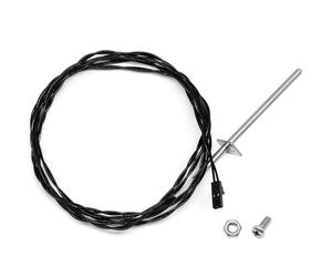 Hiorucet Sonde thermistance ESP noire 3-20-00744 pour Harman Accentra, Advance, P38, Invincible, P61, P61A, P68, PC45, PF100, XXV, pour Harman Wood & Coal DVC500, Mark I, 44 Magnum, pour chauffage