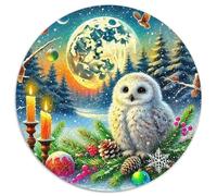 Hiouf Puzzle 1000 Pièces Adultes Et Enfants Dès 14 Ans Animaux Nocturnes Pièces Parfaitement Assorties Jouets De Jeu Stimulants Jeu Relaxant 1000pcs (67.5x67.5cm)