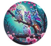 Hiouf Puzzle 1000 Pièces Adultes Et Enfants Dès 14 Ans Animaux Nocturnes Puzzle Adulte Jeu Éduchatif Challenge Toy Détente & Relaxation 1000pcs (67.5x67.5cm)