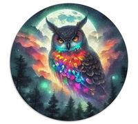 Hiouf Puzzle 1000 Pièces Adultes Et Enfants Dès 14 Ans Animaux Nocturnes Puzzle Adulte Jouets De Jeu Stimulants Jeu Relaxant 1000pcs (67.5x67.5cm)