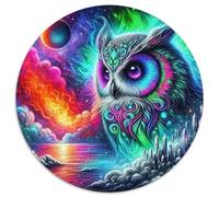 Hiouf Puzzle 1000 Pièces Adultes Et Enfants Dès 14 Ans Animaux Nocturnes Puzzle De Bricolage Coloré Jeu Éduchatif Challenge Toy Détente & Relaxation 1000pcs (67.5x67.5cm)