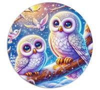 Hiouf Puzzle 1000 Pièces Adultes Et Enfants Dès 14 Ans Animaux Nocturnes Puzzle De Bricolage Coloré Jouets Défi Éduchatifs Détente & Relaxation 1000pcs (67.5x67.5cm)