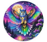 Hiouf Puzzle 1000 Pièces Adultes Et Enfants Dès 14 Ans Animaux Nocturnes Puzzle De Qualité Supérieure Jouets De Jeu Stimulants Jeu Relaxant 1000pcs (67.5x67.5cm)
