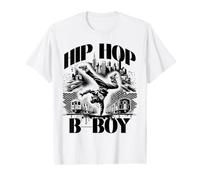 Hip Hop B-Boy (Breakdance dans Le Bronx) T-Shirt Graphique avec Valeur