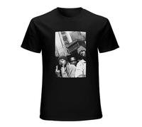 Hip Hop Band The Fugees T-Shirts Lauryn Hill Fugees Women Clothing Woman Clothes Letters Printed T-Shirt Top Streetwear Student Size M