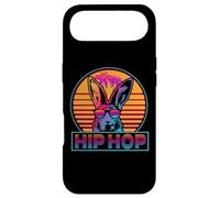 Hip Hop Bunny Vintage Retro 80s Easter Sunday Rabbit Coque pour iPhone Air