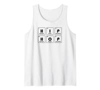 Hip Hop Chimie Elements Tableau périodique Science Humour Rap Débardeur