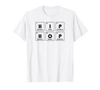 Hip Hop Chimie Elements Tableau périodique Science Humour Rap T-Shirt