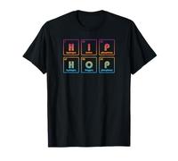 Hip Hop Chimie Elements Tableau périodique Science Humour Rap T-Shirt