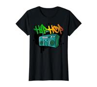 Hip Hop Dance Street Art Graffiti Spray Peinture Danse Danseuse T-Shirt Graphique avec Valeur