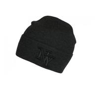 -Hip Hop Honour-Bonnet New York Gris Fonce à Revers Fashion en Laine Douce Nevy - Gris Taille unique