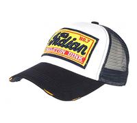Hip Hop Honour Casquette Baseball Indian Bleue et Blanche Skeleton Vintage Trucker - Taille Unique - Bleu