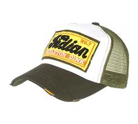 Hip Hop Honour Casquette Baseball Indian Verte et Blanche Skeleton Vintage Trucker - Taille Unique - Vert
