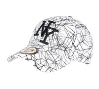 Hip Hop Honour Casquette Enfant Blanche et Noire Tendance Spider NY Baseball de 7 à 12 Ans - Taille Unique - Blanc