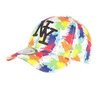 Hip Hop Honour Casquette Enfant Blanche et Orange Streetwear NY Baseball Arlyk de 7 a 11 Ans - Garçon