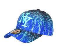 Hip Hop Honour Casquette Enfant Bleue Eclairs Originals Eklyr NY Baseball 7 à 12 Ans - Taille Unique - Bleu