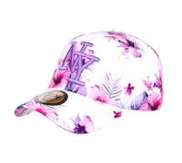 Hip Hop Honour Casquette Enfant Fleurs Violettes Tropicales Baseball NY Hawai 7 a 12 Ans - Taille Unique - Violet