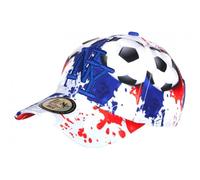 Hip Hop Honour Casquette Enfant France Football Bleu Blanc Rouge NY 7 a 11 Ans - Taille Unique - Bleu