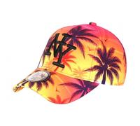 Hip Hop Honour Casquette Enfant Jaune Rouge Palmiers NY Baseball Copaka 7 a 12 Ans - Taille Unique - Jaune