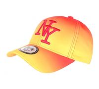 Hip Hop Honour Casquette Enfant Orange et Jaune Originale Baseball Tendance Renbo de 7 a 11 Ans - Taille Unique - Orange