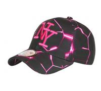 Hip Hop Honour Casquette Enfant Rose et Noire Originale Badyx NY Baseball de 7 à 12 Ans - Taille Unique - Rose
