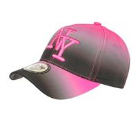 Hip Hop Honour Casquette Enfant Rose et Noire Originale Baseball Renbo de 7 à 11 Ans - Taille Unique - Rose