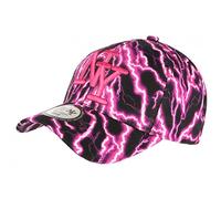 Hip Hop Honour Casquette Enfant Rose et Noire Print Eclairs Baseball Stormy 7 a 12 Ans - Taille Unique - Rose