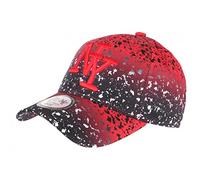 Hip Hop Honour Casquette Enfant Rouge et Noire Look Tags NY Streetwear Vawa 7 a 12 Ans - Taille Unique - Rouge