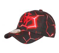 Hip Hop Honour Casquette Enfant Rouge et Noire Originale Badyx NY Baseball de 7 à 12 Ans - Taille Unique - Rouge