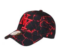 Hip Hop Honour Casquette Enfant Rouge et Noire Streetwear Eklyr NY 7 à 12 Ans - Taille Unique - Rouge