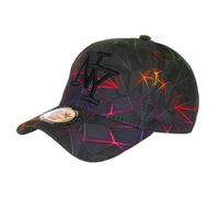 Hip Hop Honour Casquette Enfant Rouge Rose Originale Badyx NY Baseball de 7 a 12 Ans - Taille Unique - Rouge