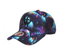 Hip Hop Honour Casquette Enfant Singe Bleue et Noire Originale NY Monkey 7 a 12 Ans - Taille Unique - Bleu