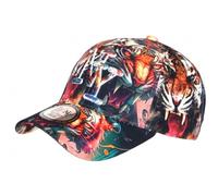 Hip Hop Honour Casquette Enfant Tigre Orange Originale NY Baseball Wild 7 a 12 Ans - Taille Unique - Orange