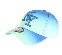 Hip Hop Honour Casquette Enfant Turquoise et Bleue Originale Baseball Tendance Renbo de 7 a 11 Ans - Taille Unique - Bleu