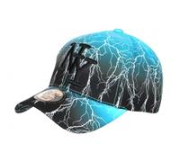 Hip Hop Honour Casquette Enfant Turquoise et Noire Originale Eklyr NY Baseball 7 à 12 Ans - Taille Unique - Bleu
