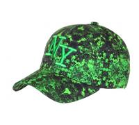 Hip Hop Honour Casquette Enfant Verte et Noire Cosmos NY Baseball Rorak 7 a 11 Ans - Taille Unique - Vert