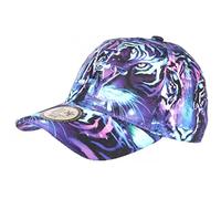 Hip Hop Honour Casquette Enfant Violette Tigre Originale NY Baseball Wild 7 a 12 Ans - Taille Unique - Violet
