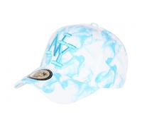 Hip Hop Honour Casquette NY Blanche et Bleue Look Streetwear Classe Baseball Smoky - Taille Unique - Blanc