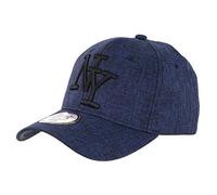 Hip Hop Honour Casquette NY Bleu Denim Lin et Jean Classe Tendance Baseball Laxy - Taille Unique - Bleu