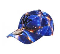 -Hip Hop Honour-Casquette NY Bleue et Jaune Streetwear Cosmos Nebulyx - Bleu Taille unique