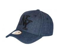 Hip Hop Honour Casquette NY Blue Denim Jeans Tendance Baseball Boston - Taille Unique - Bleu