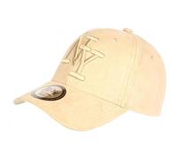 Hip Hop Honour Casquette NY Daim Beige Classe et Tendance Visiere Baseball Utchy - Taille Unique - Marron
