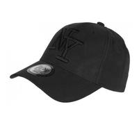 -Hip Hop Honour-Casquette NY Daim Noire Classe Visiere Baseball Utchy - Noir Taille unique