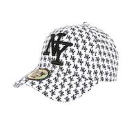 Hip Hop Honour Casquette NY Enfant Blanche et Noire Streetwear Tendance Baseball Avenue de 7 à 11 Ans - Garçon