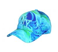 Hip Hop Honour Casquette NY Enfant Bleue Verte Originale Nuages 6 à 11 Ans - Taille Unique - Bleu