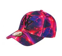 Hip Hop Honour Casquette NY Enfant Rouge Bleue Cosmos Galaxy Nebulyx 6 à 11 Ans - Taille Unique - Rouge