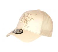 Hip Hop Honour Casquette NY Filet Beige Trucker Baseball Tendance Gybz - Taille Unique - Beige